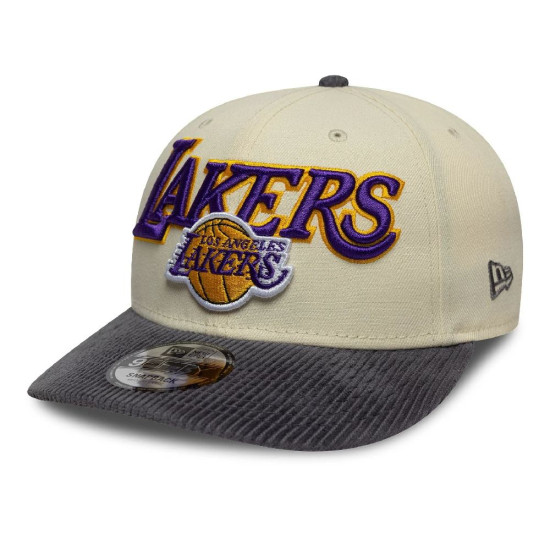 New Era Καπέλο LA Lakers NBA Cord Visor 9FIFTY Snapback Adjustable Cap